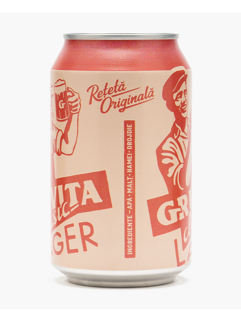 Grivita Clasic Lager (Bere Grivita) 330ml