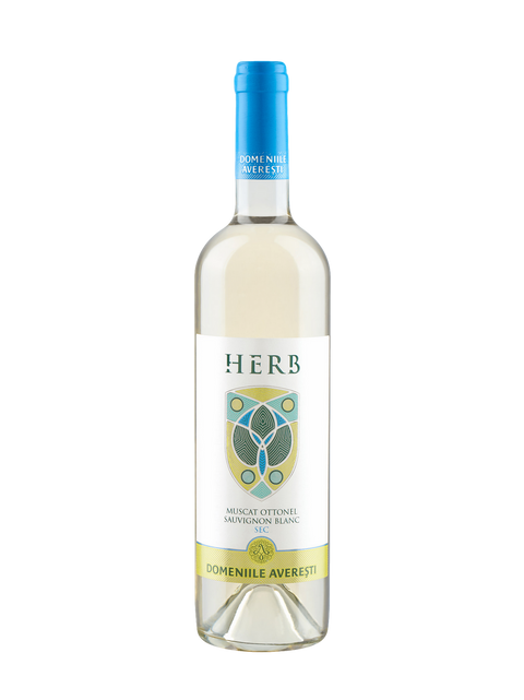 Domeniile Averesti Herb Muscat Ottonel and Sauvignon Blanc White Wine 750ml