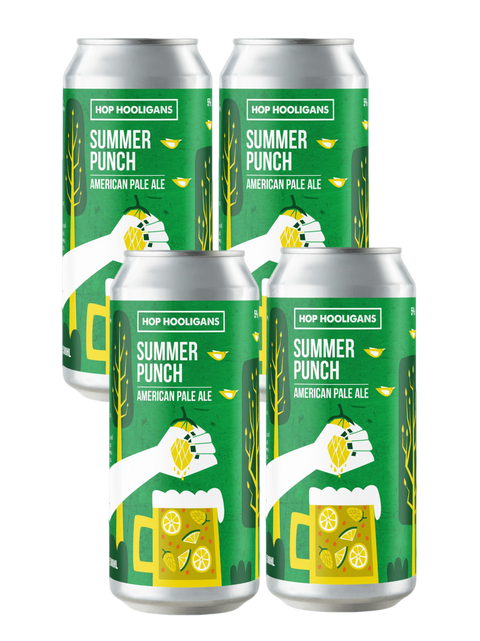 Hop Hooligans Summer Punch New England Pale Ale 11.5P 4x500ml