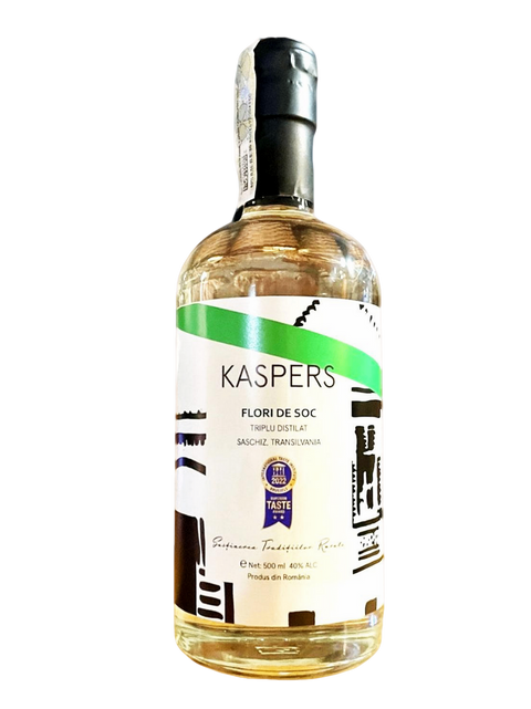 Kaspers Artisanal Elderflower Schnapps (Rachiu flori de soc) 500ml