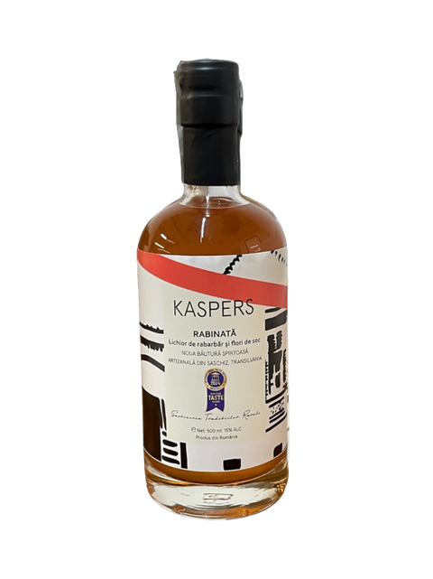 Kaspers Artisanal Rhubarb Liqueur (Lichior rubarba / Rabinata) 500ml