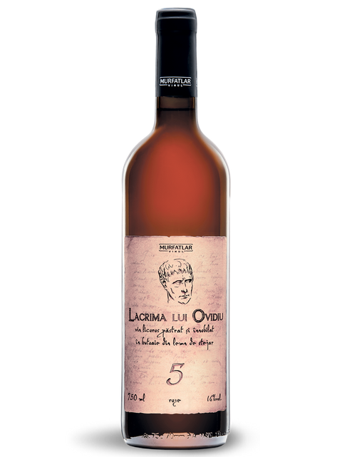 Lacrima lui Ovidiu (Ovidiu's Tear) Fortified Rose Wine 750ml