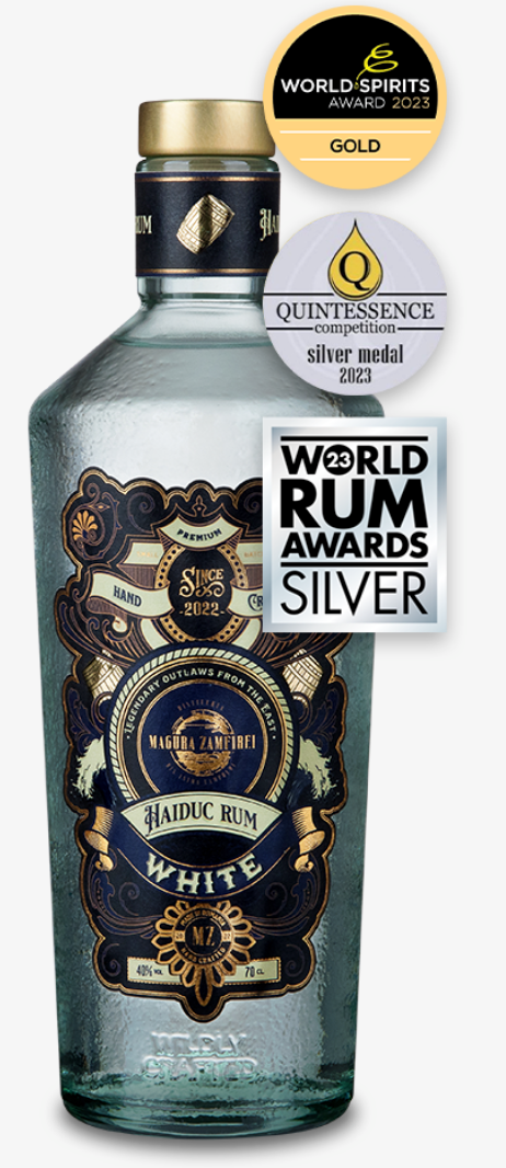 Magura Zamfirei Haiduc White Rum 700ml