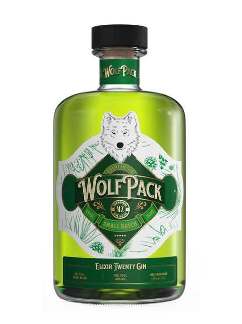Magura Zamfirei WolfPack Elixir Twenty Gin Gift Pack Premium Gin 700ml