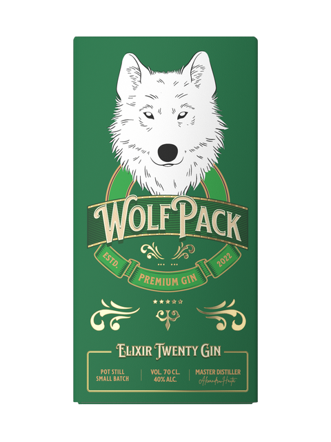 Magura Zamfirei WolfPack Elixir Twenty Gin Gift Pack Premium Gin 700ml