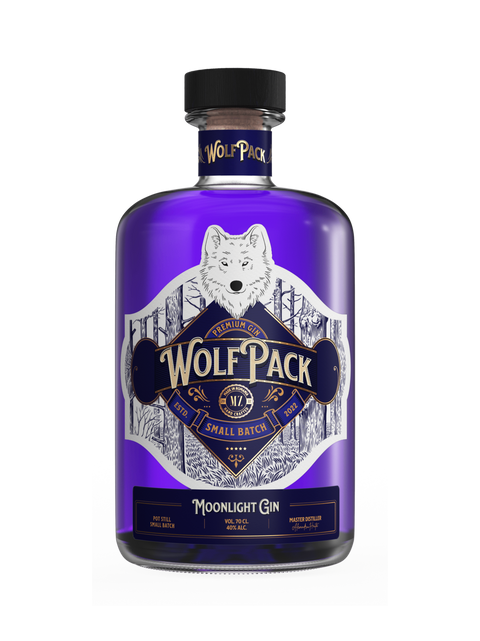 Magura Zamfirei WolfPack Moonlight Gin Gift Pack Premium Gin 700ml
