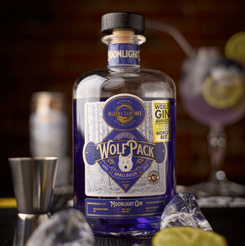 Magura Zamfirei WolfPack Moonlight Gin Gift Pack Premium Gin 700ml