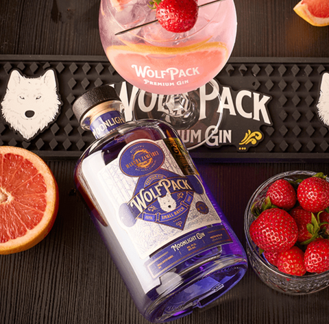 Magura Zamfirei WolfPack Moonlight Gin Gift Pack Premium Gin 700ml