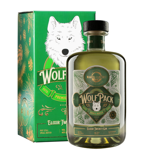 Magura Zamfirei WolfPack Elixir Twenty Gin Gift Pack Premium Gin 700ml