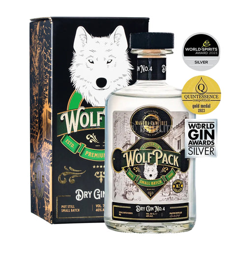 Magura Zamfirei WolfPack Dry Gin No 4 Gift Pack Premium Gin 700ml