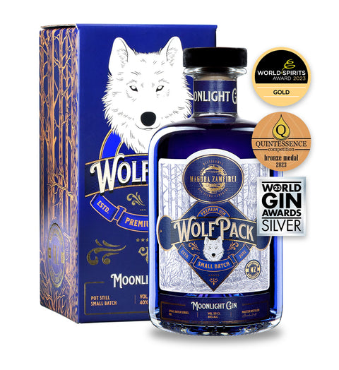 Magura Zamfirei WolfPack Moonlight Gin Gift Pack Premium Gin 700ml