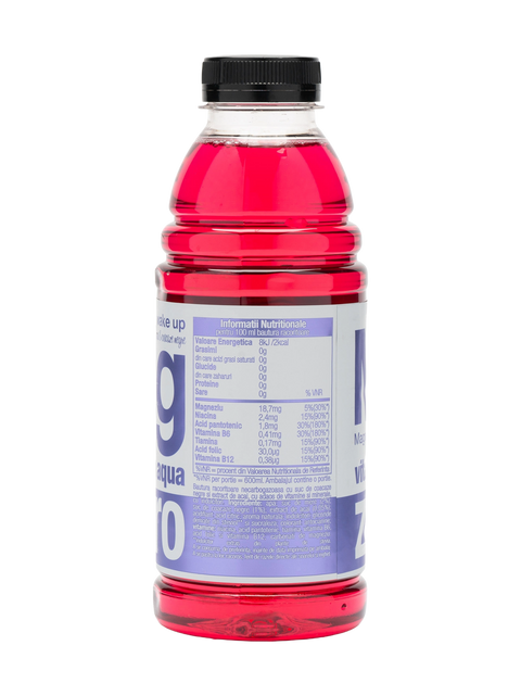 Merlin's Beverages Vitamin Aqua Zero Sugar Blackcurrant & Acai Flavoured and Vitamin Enriched Water 600ml