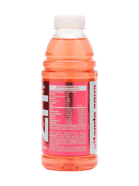 Merlin's Beverages Vitamin Aqua Fruit Punch Flavoured and Vitamin Enriched Water 600ml