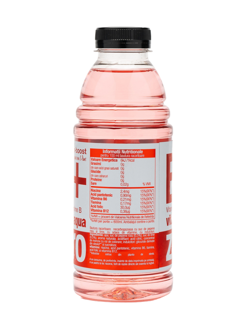 Merlin's Beverages Vitamin Aqua Zero Sugar Watermelon & Lime Flavoured and Vitamin Enriched Water 600ml