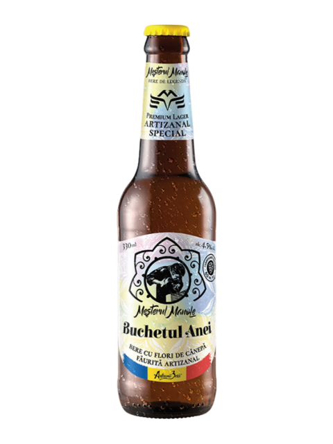 Mesterul Manole Premium Artisanal Lager Taste Pack / Gift set 3x500ml + 1x330ml