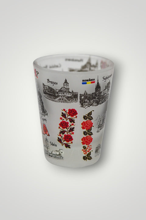Souvenir traditional shot glasses - Set of 3