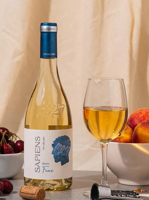 Purcari Sapiens Sauvignon Blanc Fume Moldovan White Wine