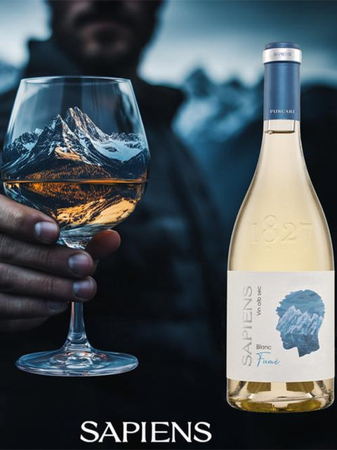 Purcari Sapiens Sauvignon Blanc Fume Moldovan White Wine