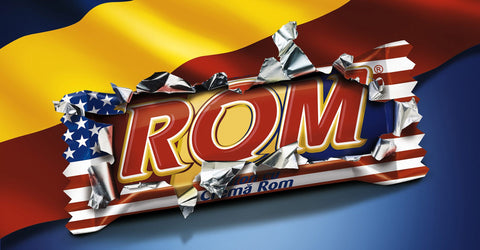 ROM Chocolate bar with rum cream 30g