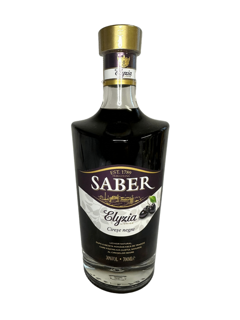 Saber Elyzia Black Cherries Liqueur 700ml