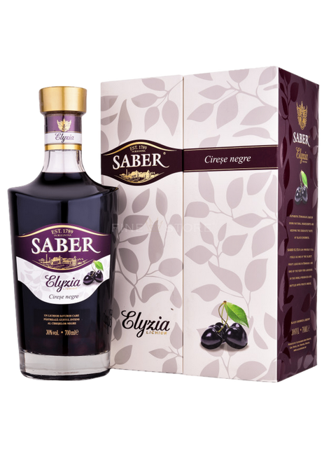 Saber Elyzia Black Cherries Liqueur 700ml