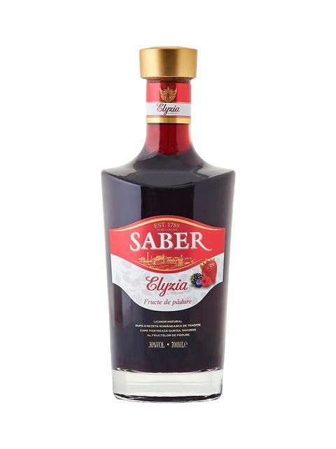 Saber Elyzia Forest Fruits Premium Liqueur in a gift box 700ml