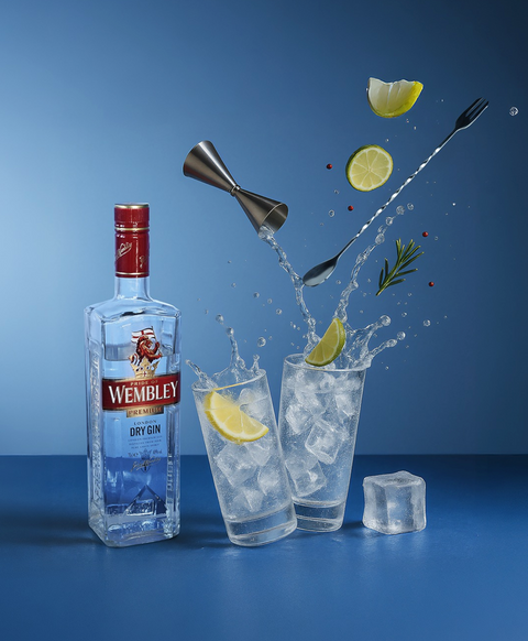 Wembley London Dry Gin Premium Gin 1ltr
