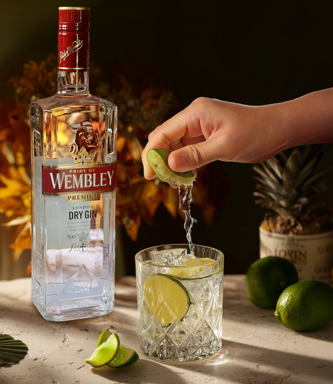 Wembley London Dry Gin Premium Gin 1ltr