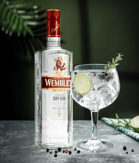 Wembley London Dry Gin Premium Gin 1ltr