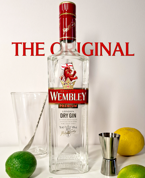 Wembley London Dry Gin Premium Gin 1ltr