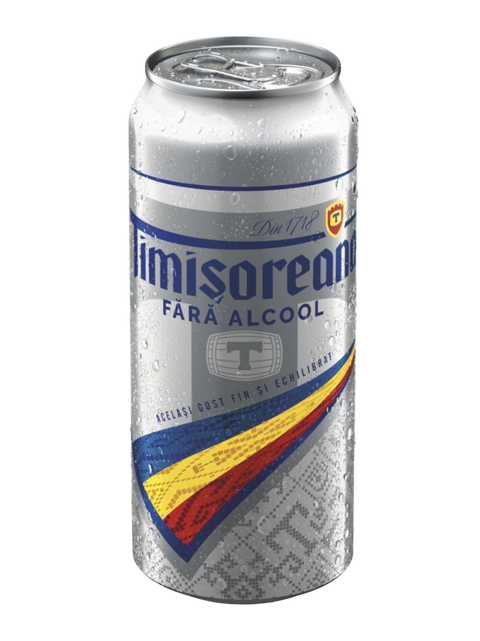 Timisoreana Lager Alcohol Free 4x500ml