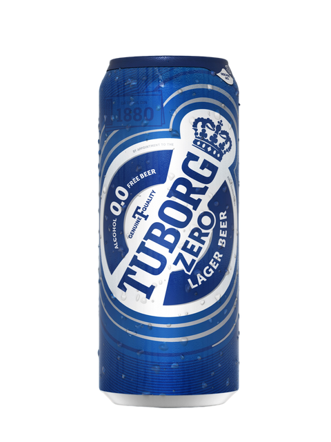 Tuborg Alcohol Free Lager 4x500ml