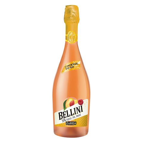 Zarea Bellini Cocktail To Go Peach, Pear and Raspberry Sparkling Cocktail 750ml