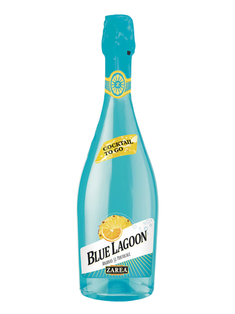 Zarea Blue Lagoon Cocktail To Go Sparkling Cocktail