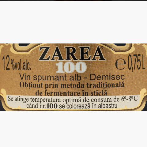 Zarea 100 Methode Traditionelle Sparkling White Wine
