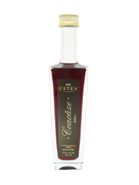 Zetea Blackcurrant Liqueur (Cocazata / Lichior coacaze) Miniature 50ml