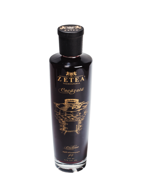 Zetea Blackcurrant Liqueur (Cocazata / Lichior coacaze) 750ml