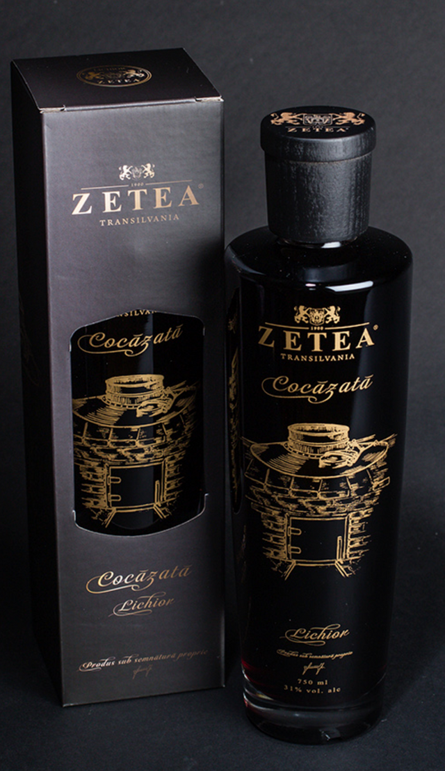 Zetea Romanian Blackcurrant Liqueur (Cocazata / Lichior coacaze) 750ml ...
