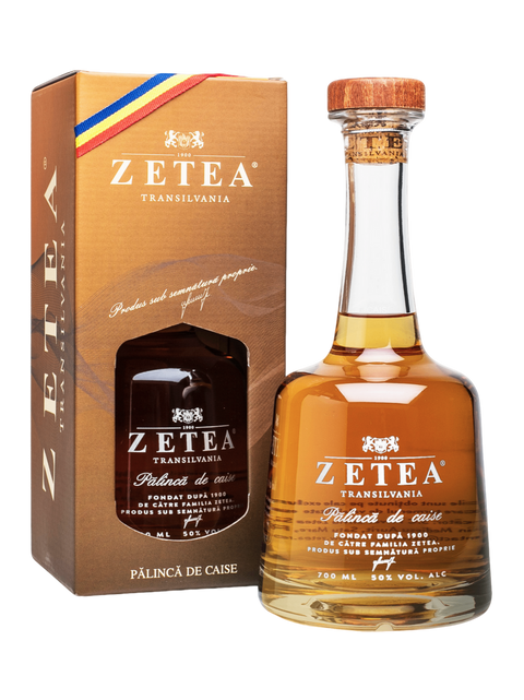 Zetea Apricot Brandy (Palinca caise / Apricot palinka) 700ml