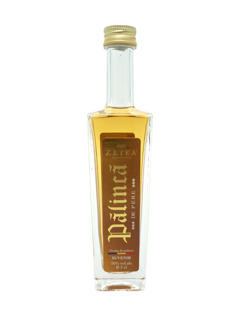Zetea Pear Brandy (Palinca pere / Pear palinka) Miniature 50ml
