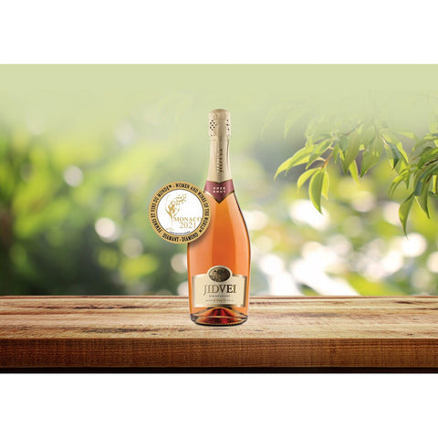 Jidvei Brut Rose Sparkling Wine 750ml