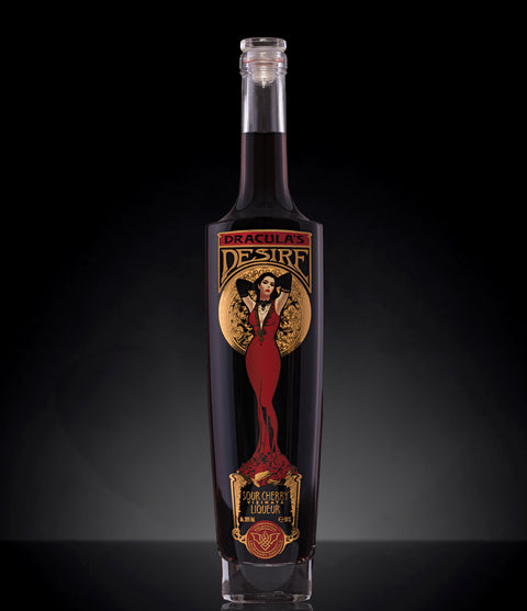 Dracula's Desire Sour Cherry Liqueur (Visinata) by Legendary Dracula 500ml